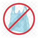 No plastic bag  Icon