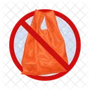 No plastic bag  Icon