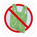 No Plastic Bag Bag Plastic Icon