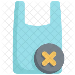 No Plastic Bag  Icon