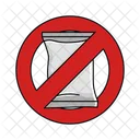 No Plastic Bag Bag Plastic Icon