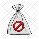 No Plastic Bag Bag Plastic Icon