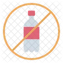 No Plastic Bottle  Icon