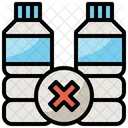 No Plastic Bottles  Icon