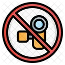 No Recording No Video Not Allowed Icon