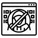 No Stalking Forbidden Malware Detection Icon