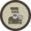 No Thief Anti Theft Security Icon