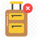 Travel Cross Suitcase Icon