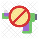 No Weapon Forbidden Gun Icon