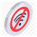 No Wifi Wireless Network Broadband Connection アイコン