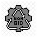 Non Biodegradable Waste Icône