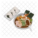 Ramen Food Noodle Icon