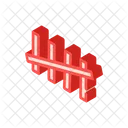 Notches Prisoner Isometric Icon