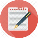 Note Notebook Interface Icon