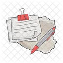 Note Paper Sheet Icon