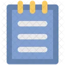 Notebook Steno Pad Icon