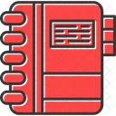 Notebook Agenda Book Icon