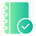 Notebook Bookmark Agenda Icon