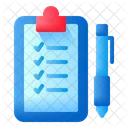 Notes Activity Clipboard アイコン