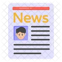 Noticias Sobre Crimenes Noticias Periodico Icono