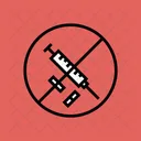 Nein Drogen Steroide Symbol