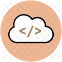 Cloud Informatique HTML Icône