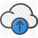 Nube Computacion Subir Icono