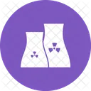 Nuclear Plant Radioactive Icon