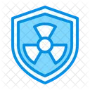 Nuclear Radiacion Escudo Icono