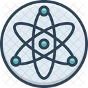 Nuclear Energy Atomic Icon