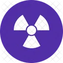 Nuclear Radiacion Advertencia Icono