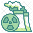 Nuclear Radiacion Senalizacion Icono