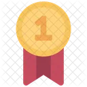 Number One Medal  Icon