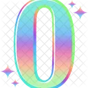 Zero 0 Number Icon