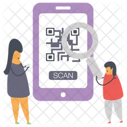 Analyse de code Qr  Icône