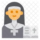 Nonne Avatar Beruf Symbol