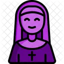 Nonne Frau Christin Symbol