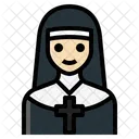 Nun Sister Priestess Catholic Christian アイコン