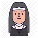 Nun Belief Faith Icon