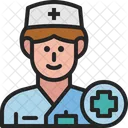 Nurse Caregiver Occupation アイコン