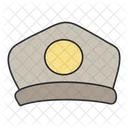 Nurse Cap Hat Headpiece Icono