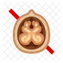 Nut Walnut Allergy Icon