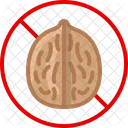 Nut Walnut Allergy Icon