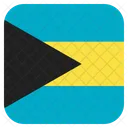 O Bahamas Bandeira Ícone