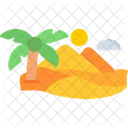 Oasis Desert Heat Icon