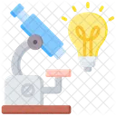 Observation Bulb Science Icon