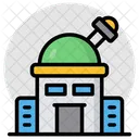 Planetarium Observatory Building Icon