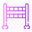 Obstacle Barrier Fence 아이콘