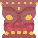 Tiki Taza Bebida Icono