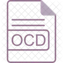 OCD Datei Format Symbol